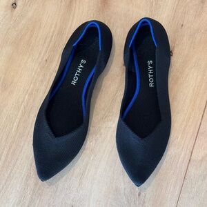 Rothy's The Point Navy and Blue Flat Size 11